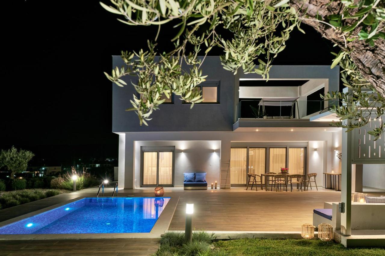 Soleado Luxury Villas Skala Fourkas Ngoại thất bức ảnh