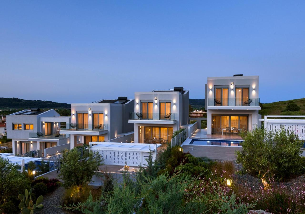 Soleado Luxury Villas Skala Fourkas Ngoại thất bức ảnh