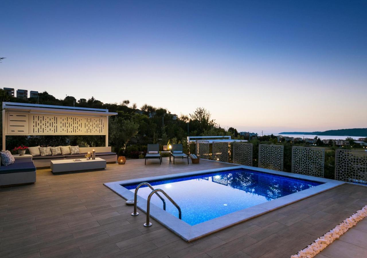 Soleado Luxury Villas Skala Fourkas Ngoại thất bức ảnh