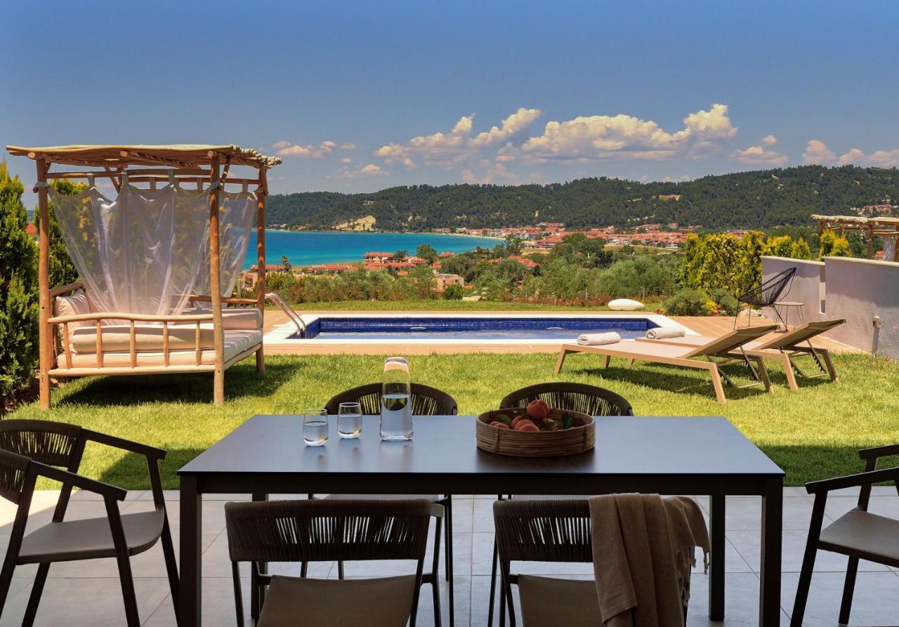 Soleado Luxury Villas Skala Fourkas Ngoại thất bức ảnh