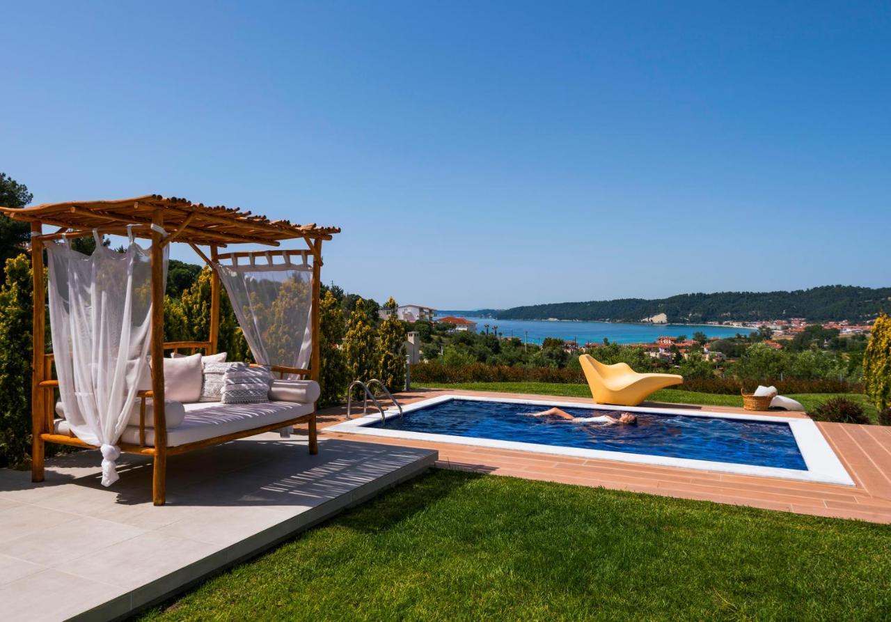 Soleado Luxury Villas Skala Fourkas Ngoại thất bức ảnh